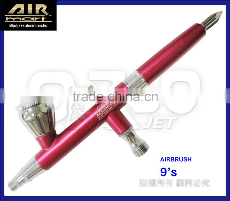 AIR-MART ART NAIL TOOL BODY ART AIRBRUSH PEN 9's FOR 0.2 mm NOZZLE & 2 c.c. CUP