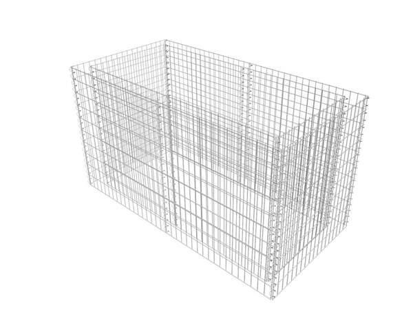 All the panels are assembled waiting for filling.