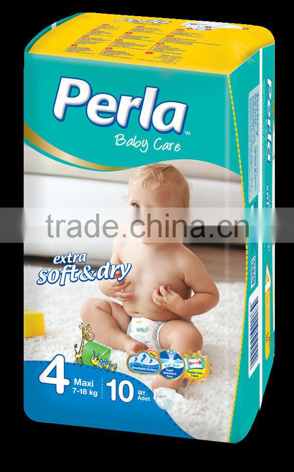 BABY DIAPERS QUALITY DISPOSIBLE PERLA BRAND