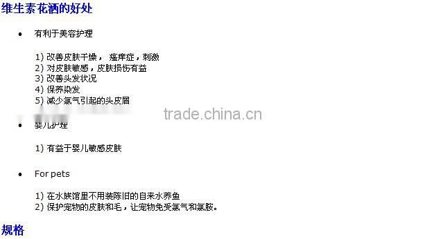 Shower Filter_Vitamin C Shower Head